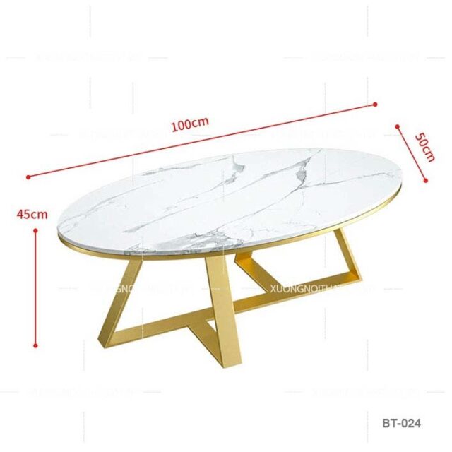 Bàn Trà Mặt Đá Đẹp Hiện Đại Cao Cấp BT_024