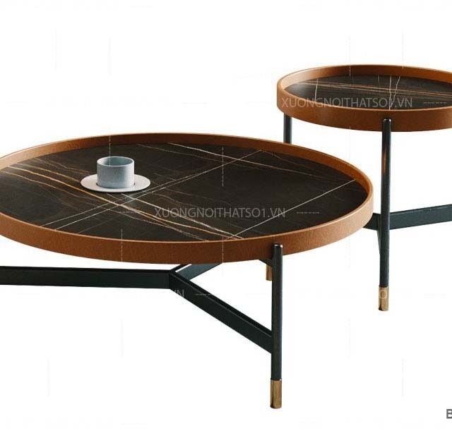 Bàn Trà Mặt Đá Hiện Đại BT_032