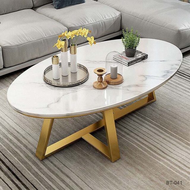 Bàn Trà Mặt Đá Hiện Đại BT_041