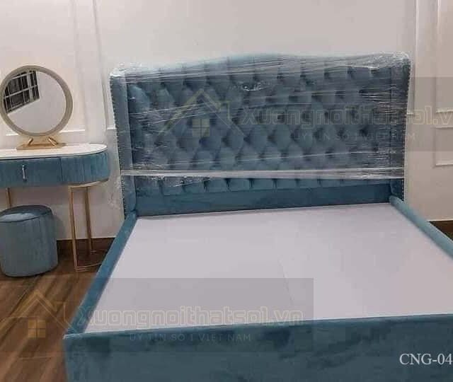 Giường Gỗ Melamine CNG_040