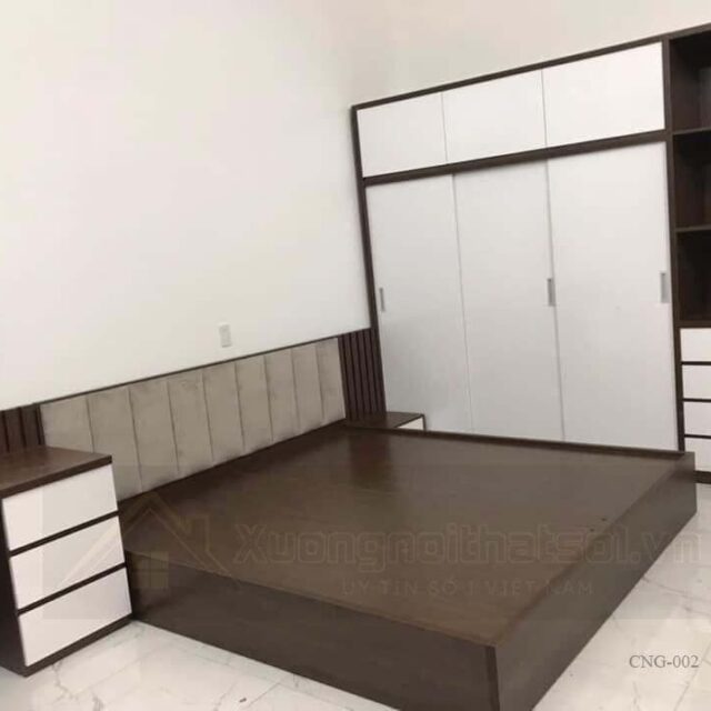 Combo Mẫu Giường Ngủ Gỗ Cn Đẹp CNG_002