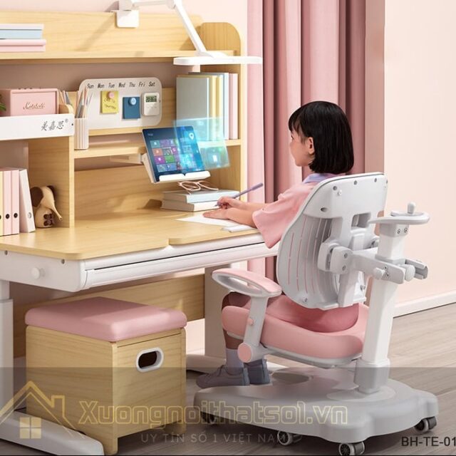 Mẫu Bàn Học Giá Rẻ Cho Trẻ BH-TE-16