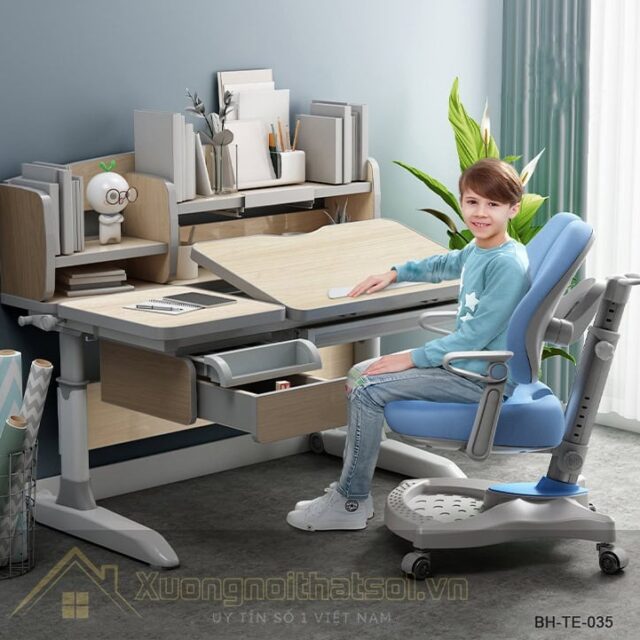 Mẫu Bàn Học Trẻ Em Giá Rẻ Đẹp BH-TE-35