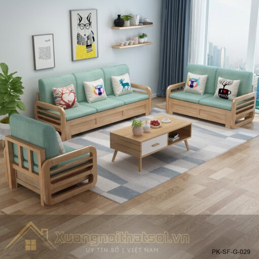 Sofa Gỗ Đẹp Giá Rẻ PK-SF-G-029