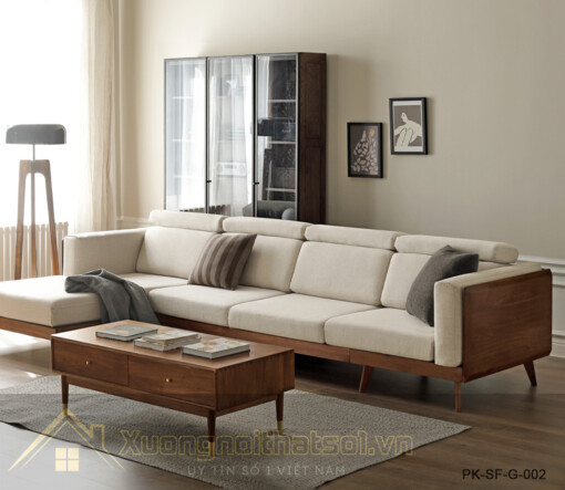Sofa Gỗ Hiện Đại Giá Rẻ PK-SF-G-002