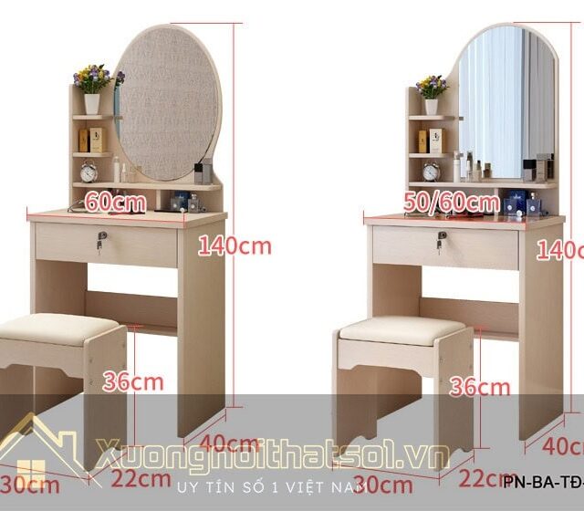 Bàn Trang Điểm Đẹp Cao Cấp Hiện Đại PN-BA-TĐ-26