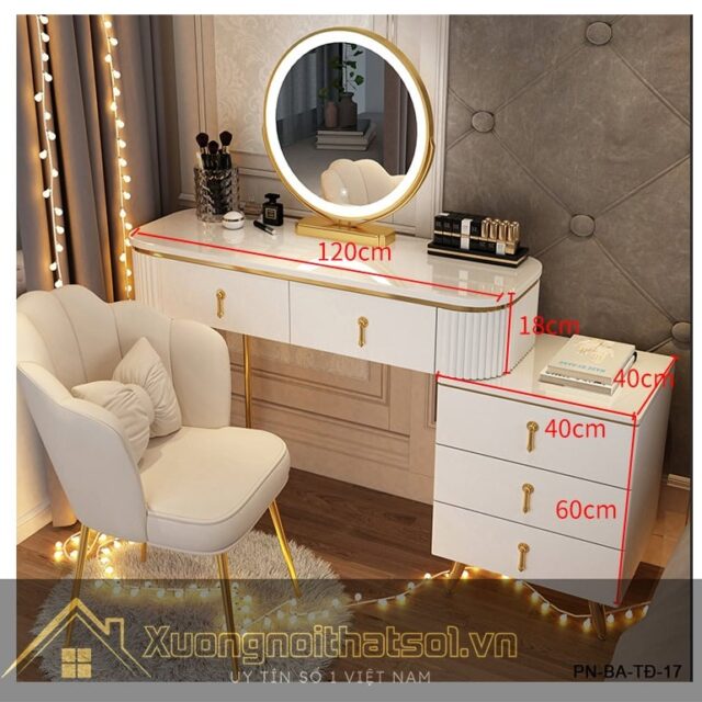 Bàn Trang Điểm Giá Rẻ Hiện Đại PN-BA-TĐ-17