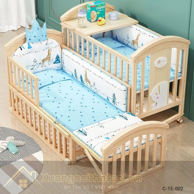 Cũi Trẻ Em Đẹp C-TE-2