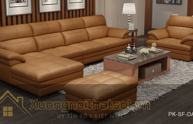 Ghế Sofa Da Cao Cấp PK-SF-DA-17