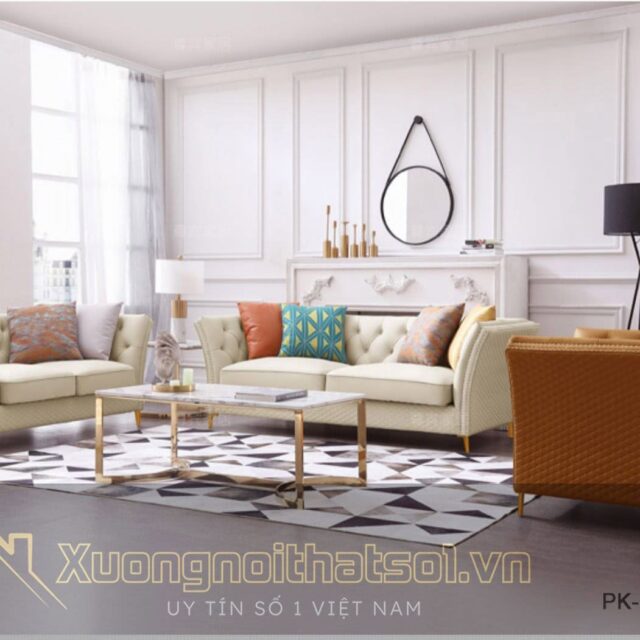 Ghế Sofa Da Đẹp PK-SF-DA-15