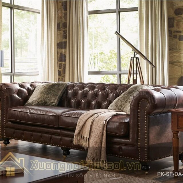 Ghế Sofa Da Đẹp Cao Cấp PK-SF-DA-20
