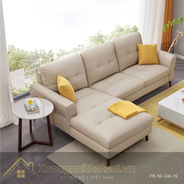 Ghế Sofa Da Đẹp Hiện Đại PK-SF-DA-19