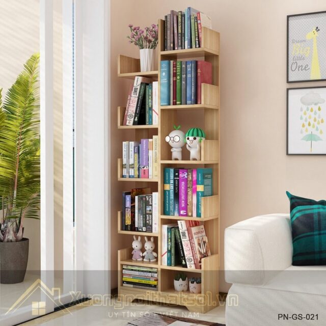 Giá Sách Đẹp Hiện Đại Giá Rẻ PN-GS-021