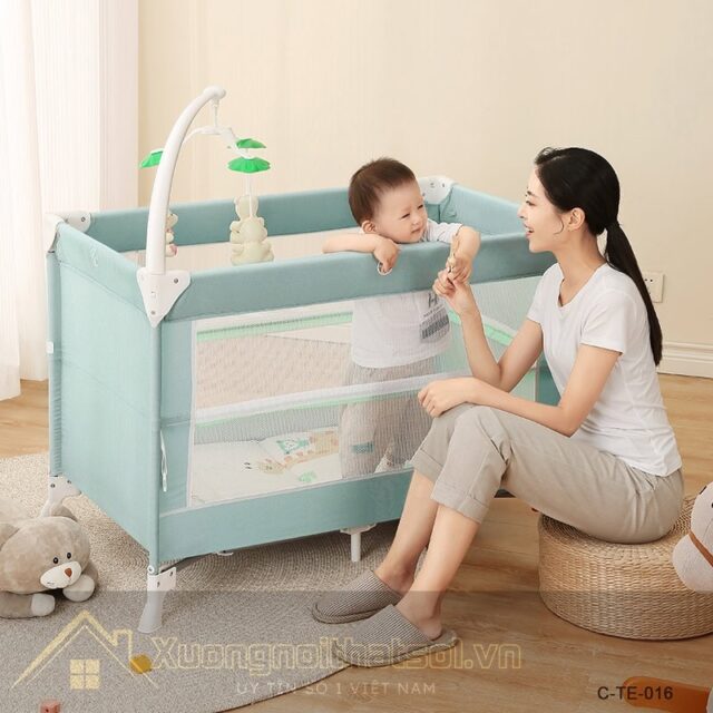 Giường Cũi Cho Bé Giá Rẻ C-TE-16