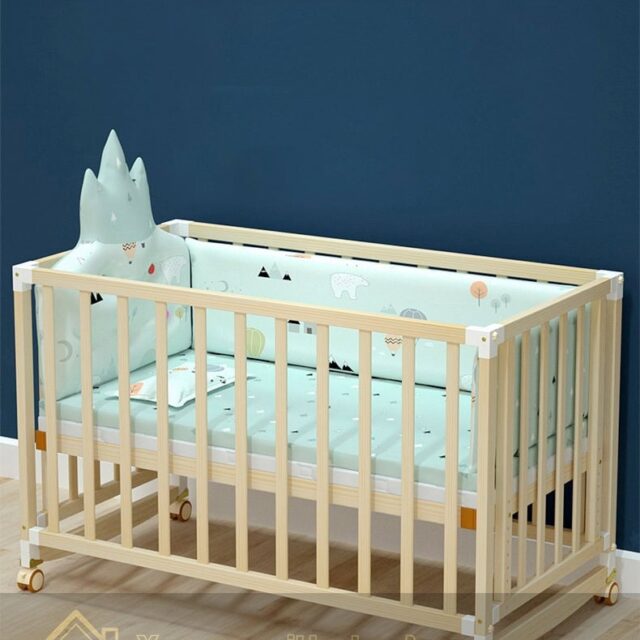 Giường Cũi Cho Bé Giá Rẻ C-TE-8