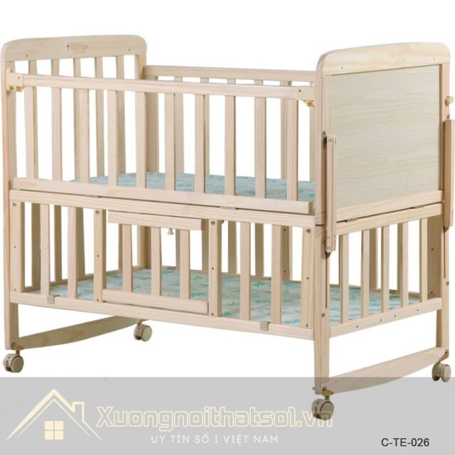 Giường Cũi Cho Trẻ Em Đẹp Giá Rẻ C-TE-26