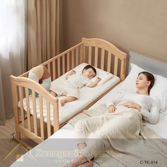 Giường Cũi Giá Rẻ Cho Trẻ Em C-TE-14