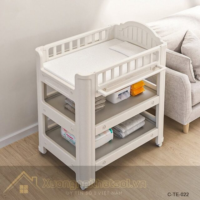 Giường Cũi Rẻ Đẹp Cho Bé C-TE-22