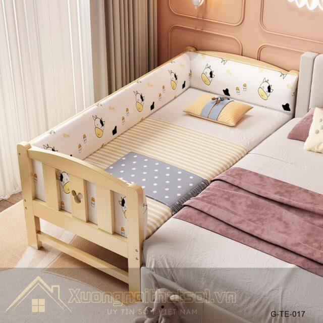Giường Ngủ Đẹp Cho Bé Trai Bé Gái G-TE-17