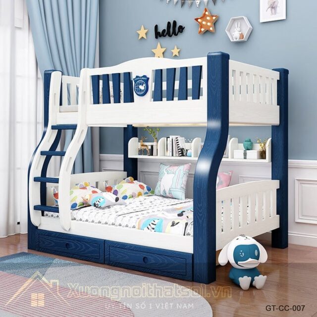 Giường Tầng Đẹp Cho Bé GT-CC-7