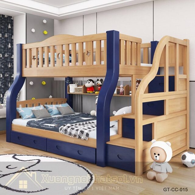 Giường Tầng Giá Rẻ Cho Bé GT-CC-15