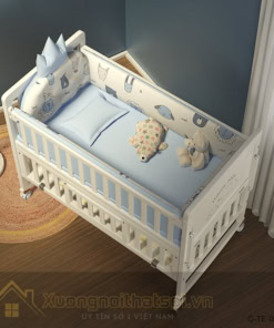 mẫu giường cũi cho bé giá rẻ C-TE-18 (3)