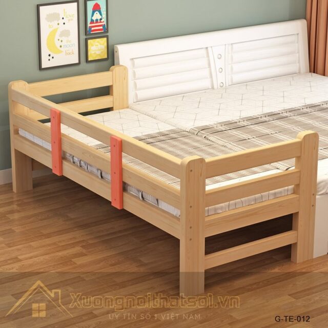Mẫu Giường Ngủ Cho Bé Gái G-TE-12