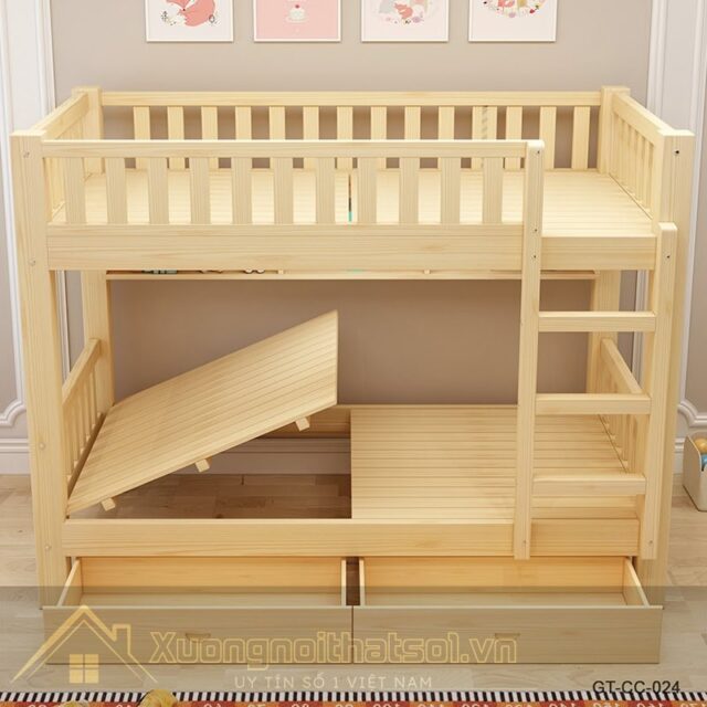 Mẫu Giường Tầng Đẹp Giá Rẻ GT-CC-24