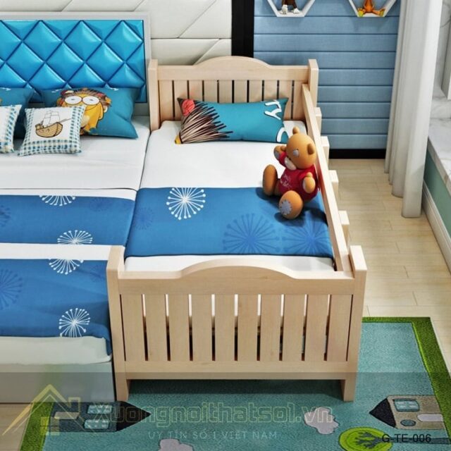 Mẫu Giường Trẻ Em Đẹp Cho Bé Trai Bé Gái G-TE-6