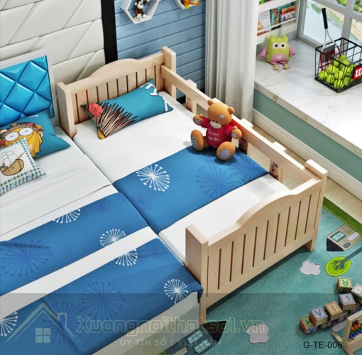 mẫu giường trẻ em đẹp cho bé trai bé gái G-TE-6 (3)