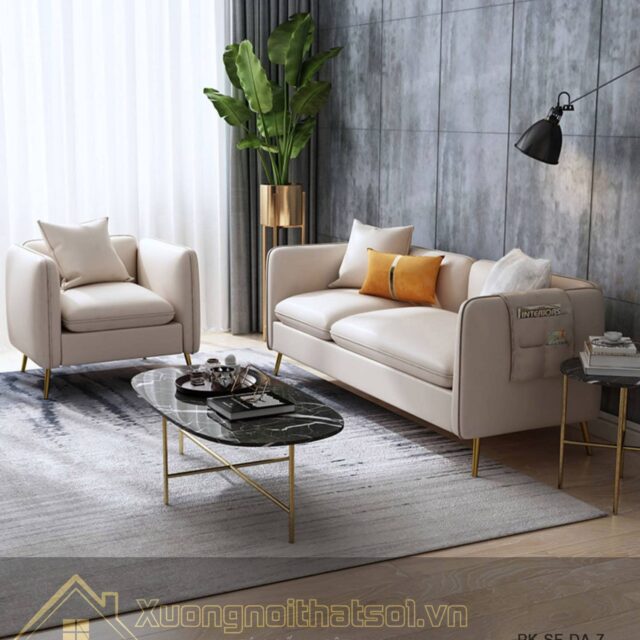 Sofa Da Đẹp Nhập Khẩu PK-SF-DA-7