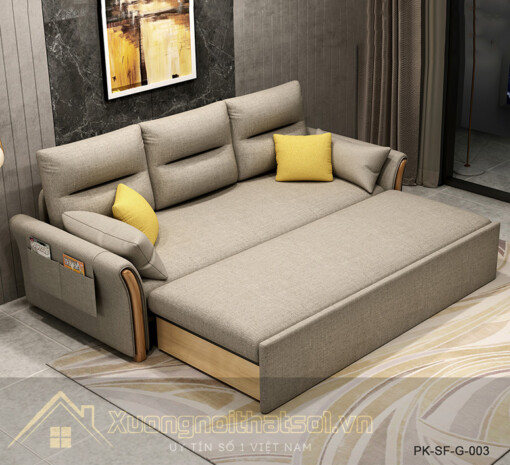 Sofa Giường Bọc Nỉ Cao Cấp PK-SF-G-003