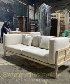 Sofa Gỗ Văng Đẹp SFG-X-6