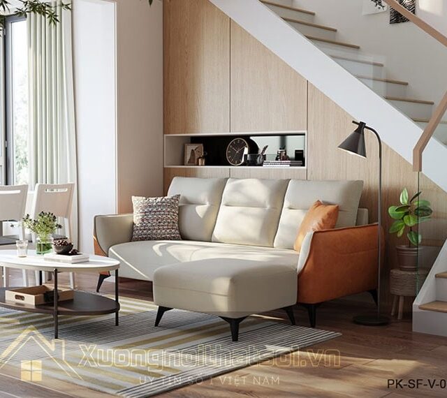 Sofa Nỉ Hiện Đại Cao Cấp PK-SF-V-003