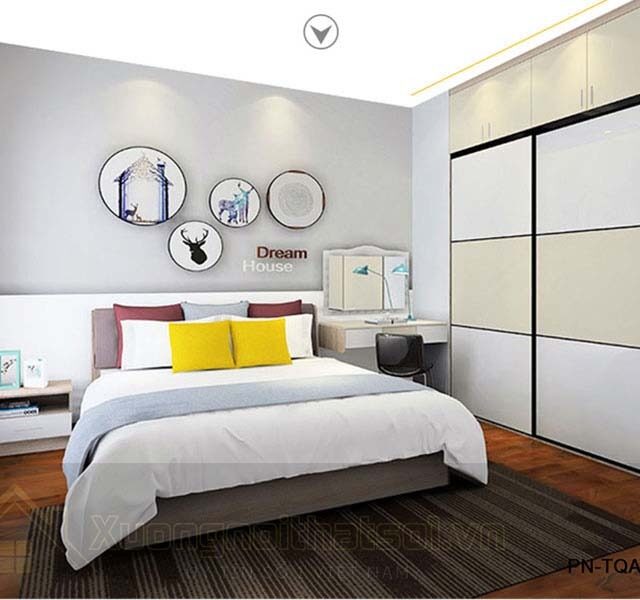 Tủ Quần Áo Cửa Lùa Cao Cấp  PN-TQA-004