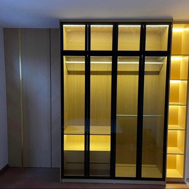 Tủ Quần Áo Đẹp Cánh Kính TCK-X-10