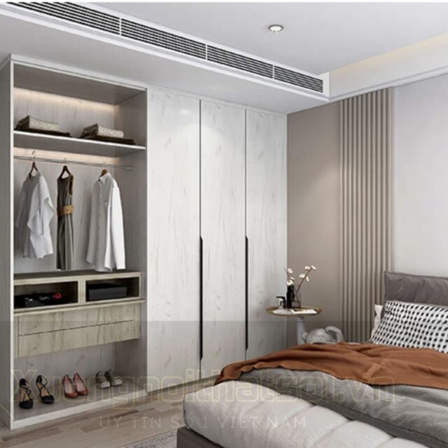 Tủ Quần Áo Hiện Đại Đẹp PN-TQA-017