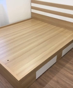 Giường ngủ gỗ công nghiệp 2 ngăn kéo