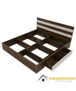 Giường ngủ gỗ công nghiệp cao cấp, kích thước 1m8x2m