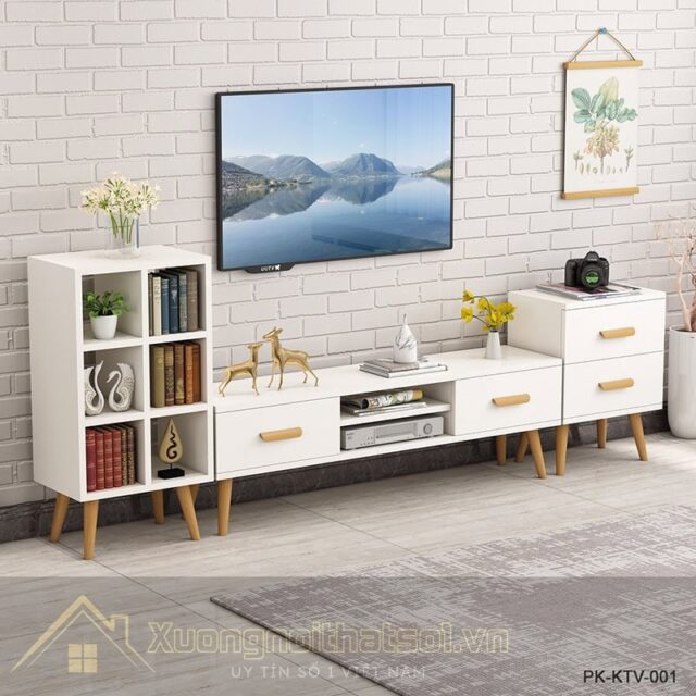 Kệ Tivi Phòng Khách Đẹp PK-KTV-001