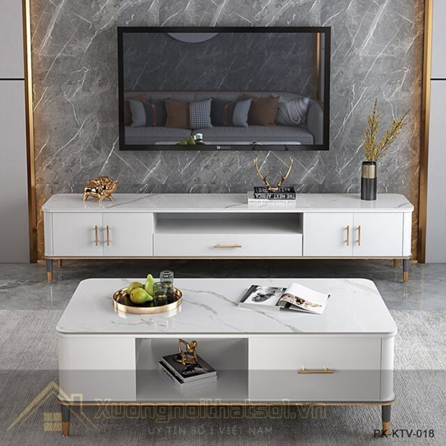 Mẫu Kệ Để Tivi Mới Hiện Đại PK-KTV-018