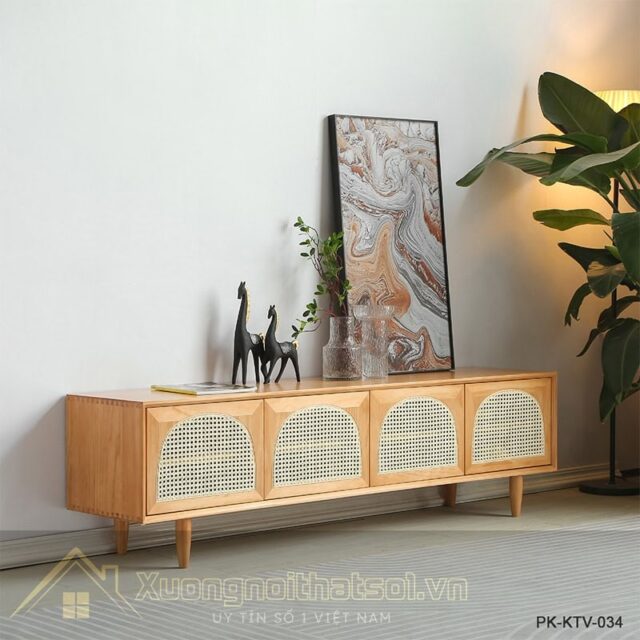 Mẫu Kệ Tivi Cao Cấp Cho Phòng Khách PK-KTV-034