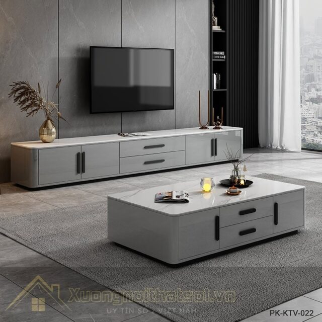 Mẫu Kệ Tivi Sang Trọng Đẹp PK-KTV-022
