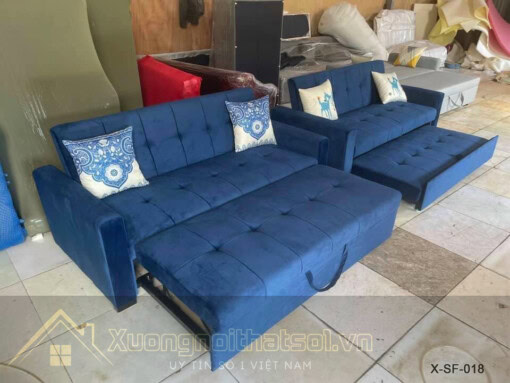 Sofa Giường Nỉ Đẹp Cao Cấp X-SF-018