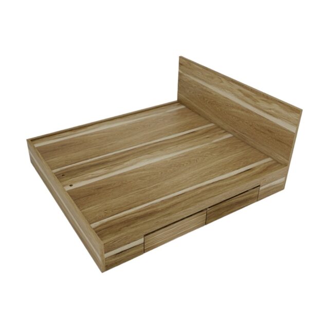 Giường Gỗ Công Nghiệp 1m8 Đầu Trơn Màu 6161(8)
