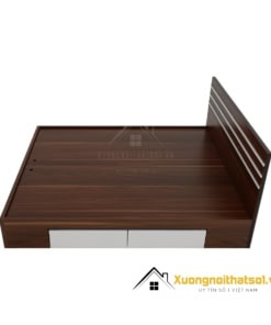 Giường Gỗ mdf 1m6 Đầu Kẻ Chỉ Màu 335 (5)