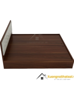 Giường Gỗ mdf 1m8 Đầu Đệm Màu 335 (4)