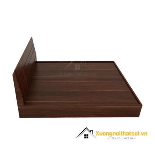 Giường gỗ MDF 2m đầu trơn màu 335, mang lại cảm giác sang trọng và bền bỉ cho không gian phòng ngủ của bạn. Thiết kế đầu trơn tinh tế, không chỉ dễ dàng vệ sinh mà còn phù hợp với nhiều phong cách trang trí khác nhau