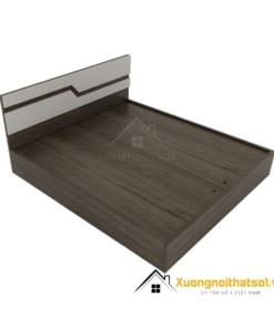 sản phẩm giường ngủ có kích thước lớn 1m8x2m, thiết kế với đầu táp được làm từ gỗ tự nhiên màu 413 (3).