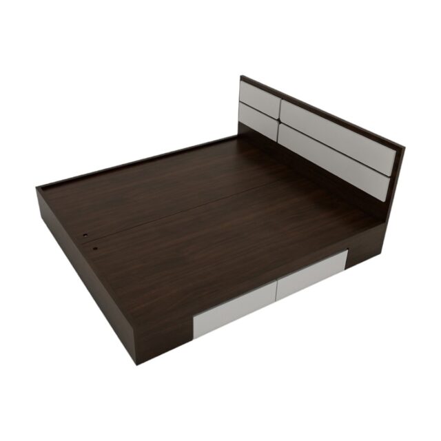 Giường Ngủ Có Ngăn Kéo Hà Nội Đầu Cộng Màu 613 (1)